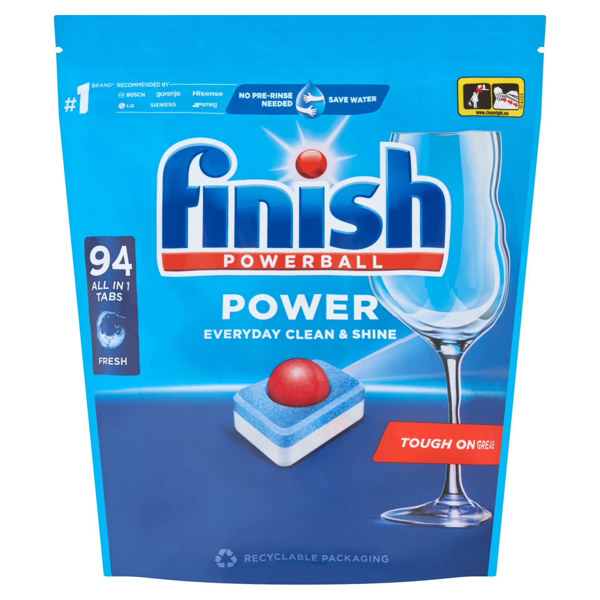 E-shop Tablety do umývačky riadu Finish Powerball Power All in 1 94ks