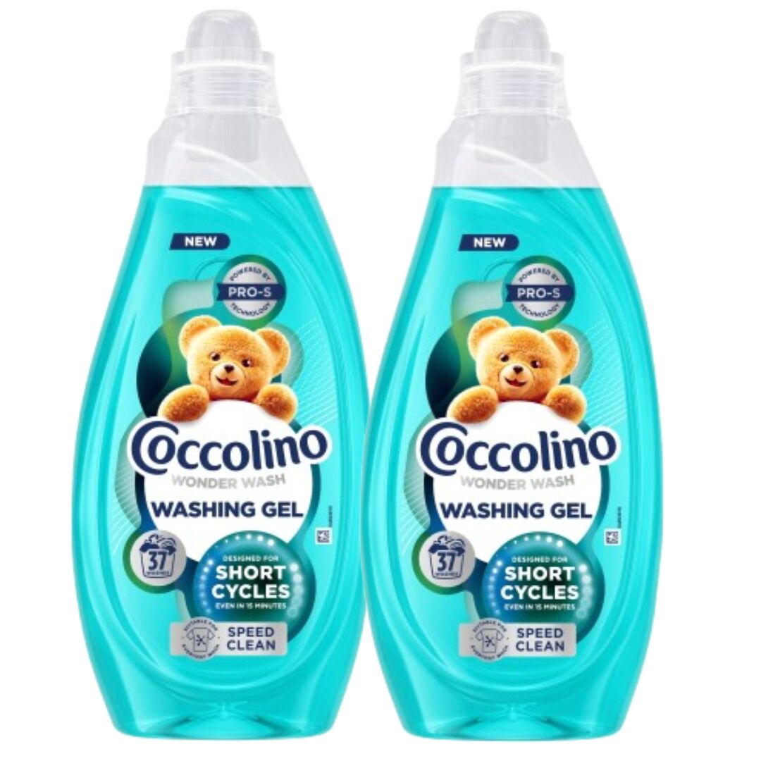 E-shop Coccolino Wonder Wash prací gél na rýchle pranie Speed Clean 74 p...