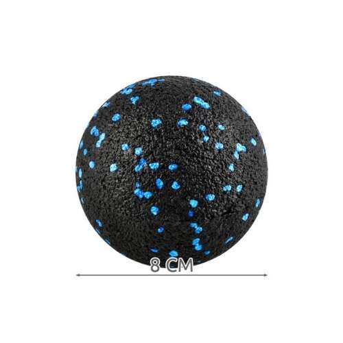 Masszázslabda, 8 cm, fekete 43178891