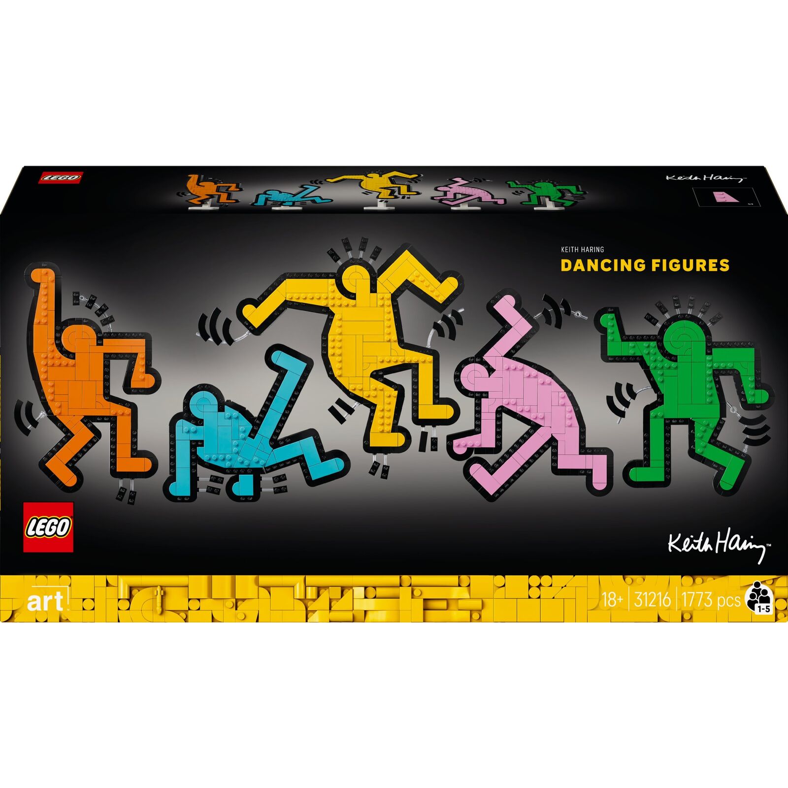 E-shop LEGO® Art Keith Haring – Tancujúce postavy 31216