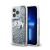 DKNY iPhone 14 Pro Arch LOGO Glitter műanyag Telefon tok - Fekete (DKHCP14LLBNAEK) 147813349