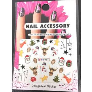 Karácsonyi matrica - BN-1011 43180247 - Körömmatrica