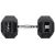 HMS HEX PRO 18 kg-os súlyzó, elölnézet