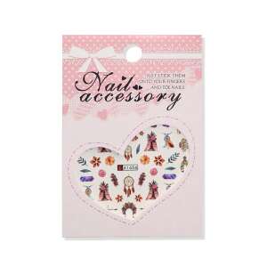 Matrica - A1456 körömmatricák, boho stílusú köröm díszítő matricák - Körömmatrica