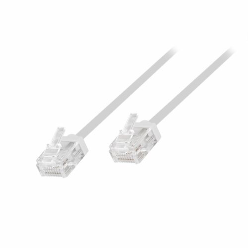 Logilink Cat.6A Slim High-Flex patch kábel fehér 3,00 m (CQ3061U)