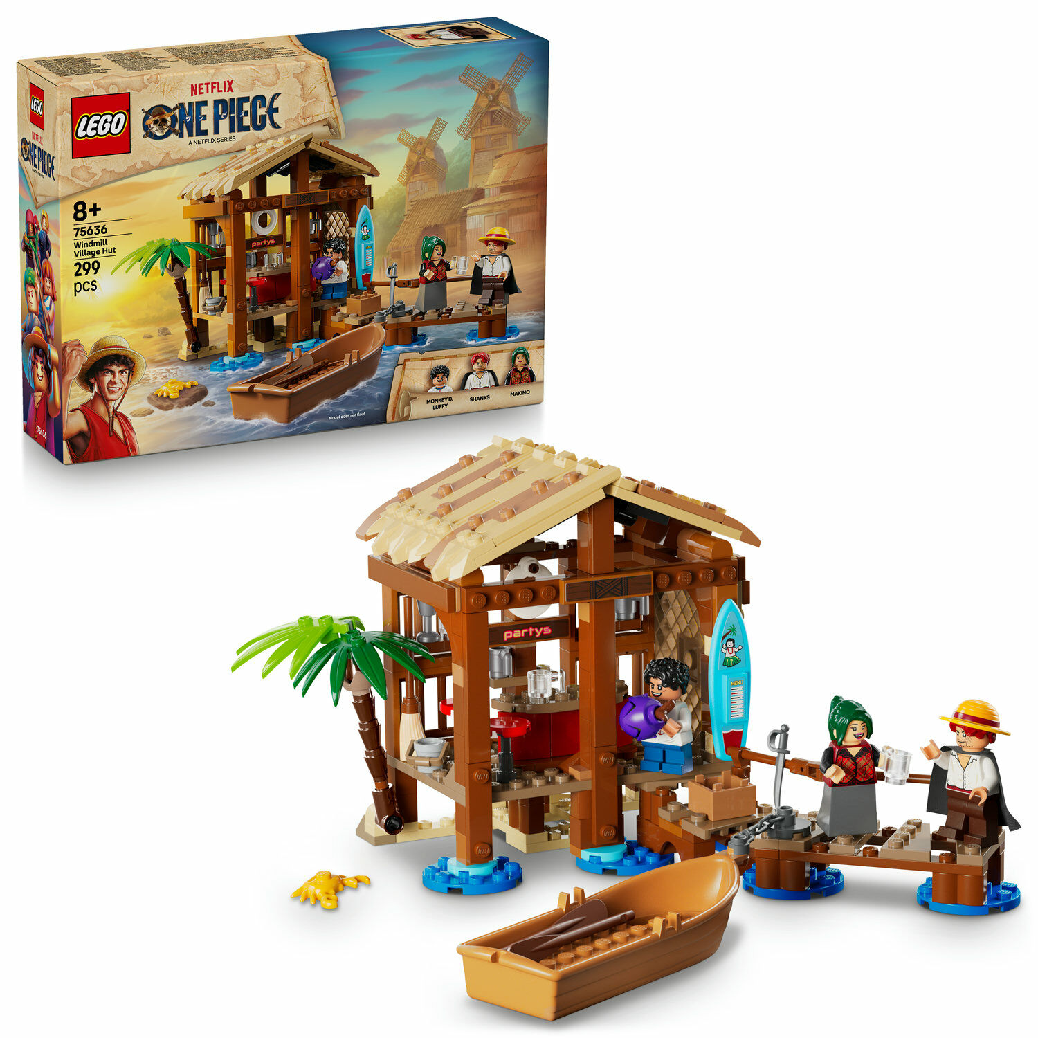 E-shop LEGO® ONE PIECE Chatrč v Mlynovej dedine 75636