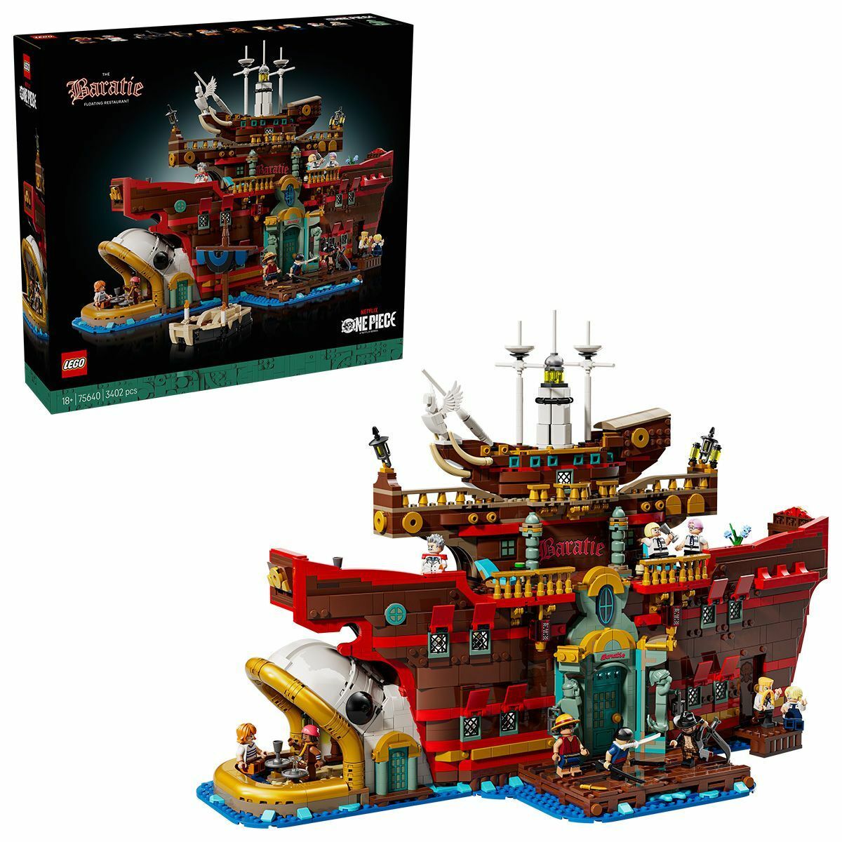 E-shop LEGO® ONE PIECE Plávajúca reštaurácia Baratie 75640