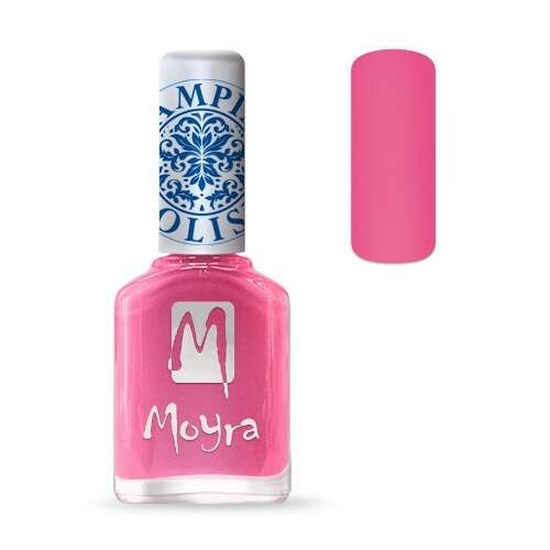 Moyra nyomdalakk SP 01 Pink, 12ml - Körömnyomda