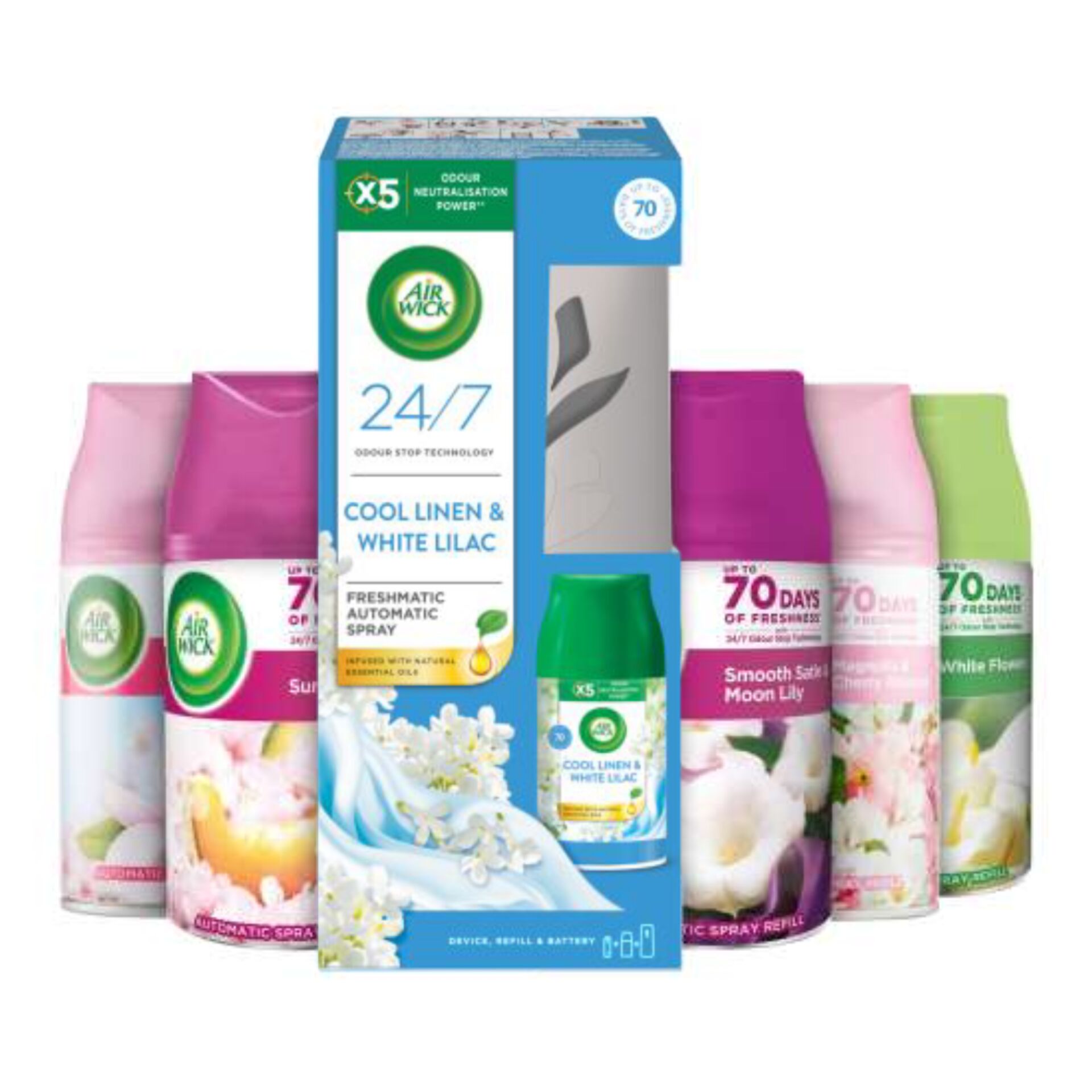 E-shop Balenie náplne Air Wick Freshmatic s čerstvo vypraným oblečením