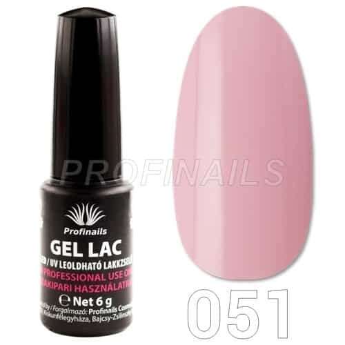 Profinails Gel Lac UV LED leoldható lakkzselé 51-es színben, 6g - Profinails