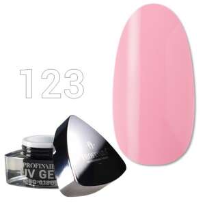 Profinails No. 123 rózsaszín UV zselé körmökhöz - Műköröm zselé
