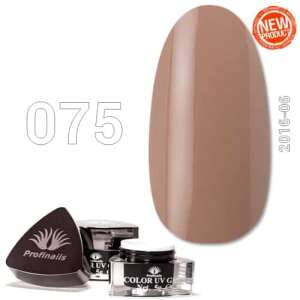 Profinails Színes UV Zselé No. 075, nude színű körömzselé, 5g - Műköröm zselé