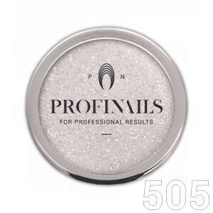 Profinails csillámpor 505, fehér csillám körömre, körmözéshez, köröm díszítéshez - Körömdíszítő csillámpor