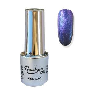 Moonbasa Nails Magic Eye Gél lakk 770, lila és kék mágneses hatású gél lakk - Nono