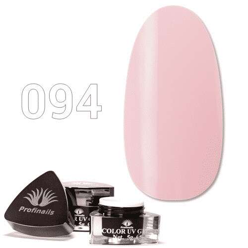 Profinails Színes UV Zselé No. 094, rózsaszín körömzselé - Profinails