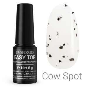 Profinails Easy Top Cow Spot Fixálásmentes Fényzselé, 6g - Műköröm alapozó & fedő zselé