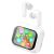 Trevi EAR 100 AID Bluetooth fülhallgató AI fordítással, érintőképernyős kijelzővel, fehér színben 158447487