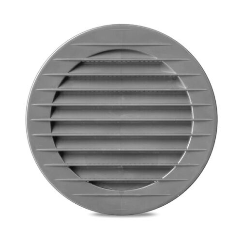 KEREK RÁCS HÁLÓVAL FI 70 SZÜRKE - Kerek szürke szellőzőrács hálóval, 70mm átmérő - Szellőzőrács