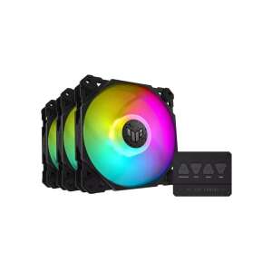 ASUS TUF Gaming TF120 ARGB Trojitá sada ventilátorov s ARGB ovládačom - Fanúšikovia PC