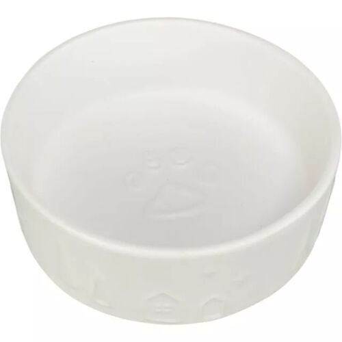 Trixie Karácsonyi tál, kerámia, 1,4 l/ 20 cm, fehér 148425101 - Etető és itató tál kisállatoknak