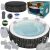 Bestway Lay-Z-Spa HOLLYWOOD pezsgőfürdő, 4-6 személyes, LED világítás, 60059 174558991