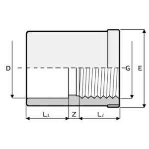 PVC BM Karmantyú D32 102458576 - Szűrőberendezés & Vízforgató