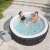 Lay-Z-Spa inflatable hot tub with headrests
