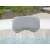 Lay-Z-Spa headrest for inflatable hot tubs, gray, mesh, adjustable