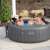 Lay-Z-Spa Santorini HydroJet Pro Felfújható Jakuzzi - 216x80cm 43207793
