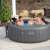 Lay-Z-Spa Santorini HydroJet Pro Felfújható Jakuzzi - 216x80cm 43207793