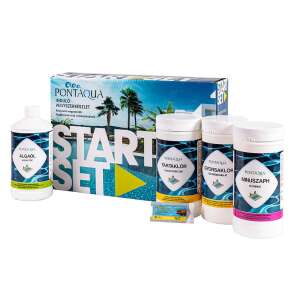 Pontaqua Starter Set pool chemical starter kit for family pools - Pool chemical