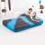 Inflatable double guest bed with sleeping bag, perfect for camping or guests