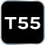 Torziós bit ütvecsavarozókhoz 1/2" T55 147956713