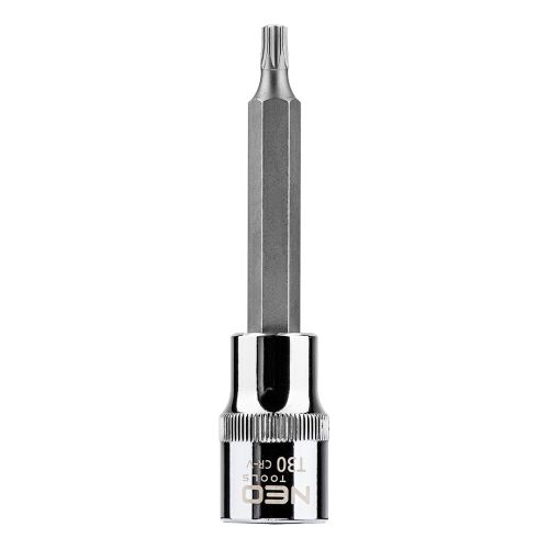 Neo Tools 1/2 hüvelykes T30 Torx bit dugókulcs, hosszú - Bitfej