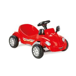 Happy Herby pedálos sportkocsi gyermekeknek, kormánykerékkel - piros 71404335 Pedálos járművek