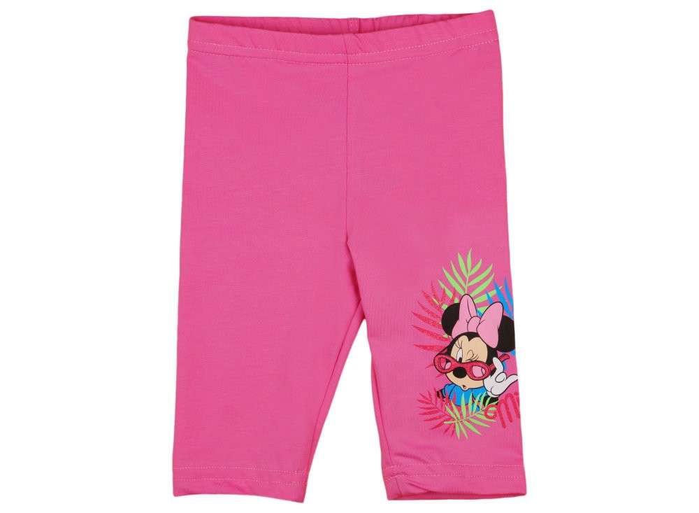 Disney lányka 3/4-es Leggings - Minnie Mouse - rózsaszín