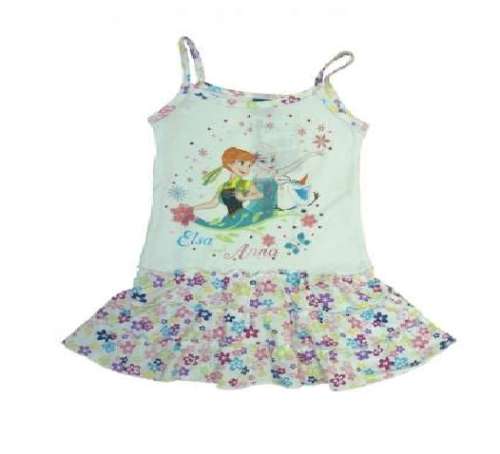 Disney ujjatlan Kislány ruha - Jégvarázs #fehér-lila - 104-es méret 30497298