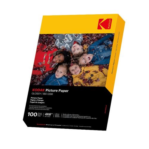 KODAK Fine Art High Gloss fotópapír, 10x15 cm, 100 lapos csomag - Fotópapír