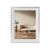 Dorr Villa fehér képkeret 13x18 cm egy nappaliban