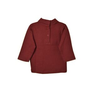 Grain de blé burgundy baby girl top – 59 cm 127398872 - Kids' Sweater & Cardigan