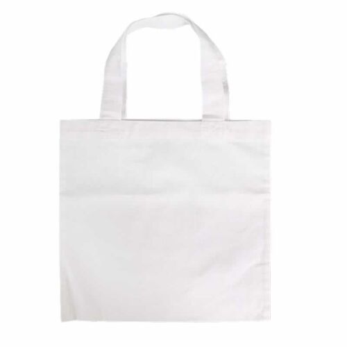 Bevásárlószatyor 29 x 29 cm, fehér 148049465 - Díszíthető textil termék