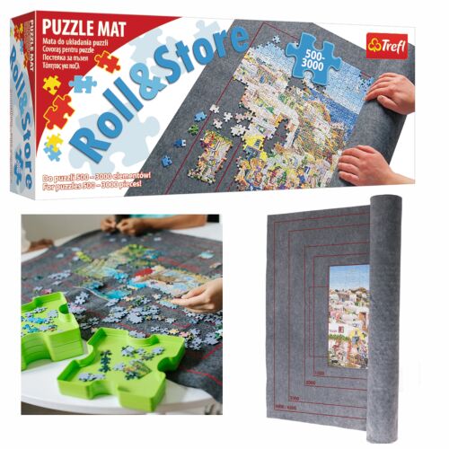 Trefl Roll & Store Puzzle Szőnyeg puzzle-lel és tárolással, kollázs