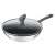 Tefal Daily Cook 28 cm-es wok üveg fedővel, rozsdamentes acélból, titán 2x tapadásmentes bevonattal, thermo-spot hőjelzővel