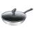 Tefal Daily Cook 28cm wok with glass lid, stainless steel, titanium 2x non-stick coating, thermo-spot heat indicator