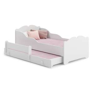 Kobi Anna Ifjúsági ágy 2 matraccal #fehér - Többféle matricával 43307610 