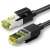 Cablu Ethernet UGREEN NW150 Cat 7, conector RJ45, 0,5 m, negru