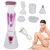 Marske 5-in-1 Women's Epilator with attachments and woman touching her leg