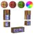 vidaXL TV Fali Egységek with LED String Lights 8 pcs Öreg fa Faanyag 148113902