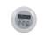 White digital kitchen timer with LCD display, minutes and seconds setting, start/stop and reset buttons