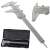 150mm stainless steel caliper with case, measuring tool for precise measurements